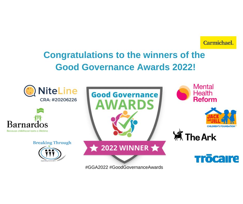 Good Governance Award Winners 2022 Carmichael Ireland