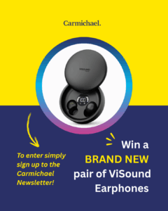 WIN a brand new pair of ViSound Earphones!